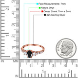 Three Stone Oval Natural Stone Trellis Ring