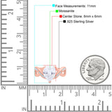 Pear Teardrop Natural Stone Infinity Ring