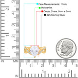 Pear Teardrop Natural Stone Infinity Ring