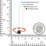 Round Natural Stone Art Deco Ring