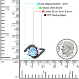 Oval Natural Stone Art Deco Ring