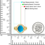 Art Deco Oval Natural Stone Ring