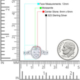 Infinity Shank Oval Natural Stone Ring