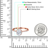 Vintage Style Oval Natural Stone Solitaire Ring