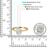 Vintage Style Oval Natural Stone Solitaire Ring