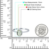 Vintage Style Oval Natural Stone Solitaire Ring