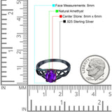 Oval Celtic Trinity Knot Ring