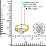 Oval Celtic Trinity Knot Ring