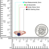 Round Natural Stone Leaf Vintage Style Ring