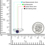 Round Natural Stone Leaf Vintage Style Ring