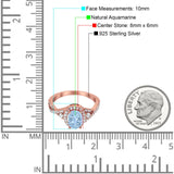 Oval Natural Stone Split Shank Ring