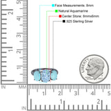 Art Deco Oval Natural Stone Trio Ring