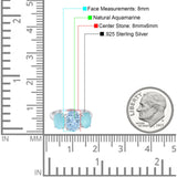 Art Deco Oval Natural Stone Trio Ring