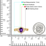 Art Deco Pear Infinity Twisted Ring  
