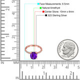 Art Deco Oval Natural Stone Wedding Ring