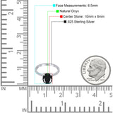 Art Deco Oval Natural Stone Wedding Ring