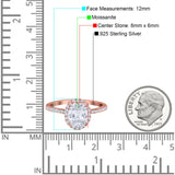 Art Deco Oval Natural Stone Halo Ring