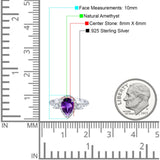 Art Deco Pear Natural Stone Trio Ring