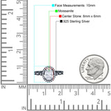 Art Deco Oval Natural Stone Halo Ring