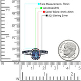 Art Deco Oval Natural Stone Wedding Ring