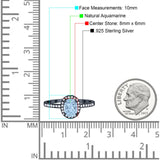 Art Deco Oval Natural Stone Wedding Ring