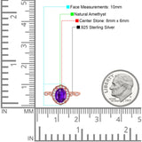 Art Deco Oval Natural Stone Flower Ring