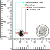 Art Deco Oval Natural Stone Flower Ring