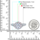 Art Deco Halo Engagement Ring