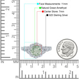 Art Deco Halo Engagement Ring