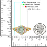 Art Deco Halo Engagement Ring