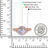 Art Deco Halo Engagement Ring