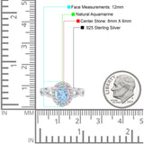 Art Deco Oval Natural Stone Split Shank Ring