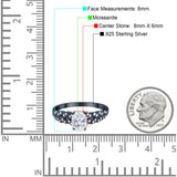 Oval Natural Stone Vintage Marquise Style Ring