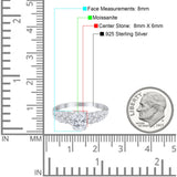 Oval Natural Stone Vintage Marquise Style Ring