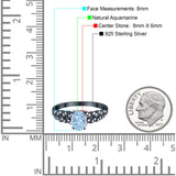 Oval Natural Stone Vintage Marquise Style Ring