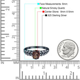 Oval Natural Stone Vintage Marquise Style Ring