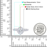 Vintage Style Oval Natural Stone Floral Ring