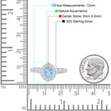 Vintage Style Oval Natural Stone Floral Ring