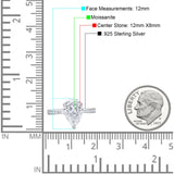 Pear Teardrop Solitaire Tapered Ring