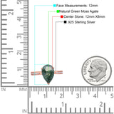 Pear Teardrop Solitaire Tapered Ring