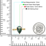 Pear Teardrop Solitaire Tapered Ring