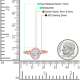 Oval Vintage Style Natural Stone Art Deco Ring