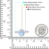 Oval Vintage Style Natural Stone Art Deco Ring