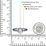 Art Deco Oval Natural Stone Beaded Ring