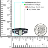 Vintage Style Oval Natural Stone Ring