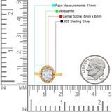 Art Deco Oval Natural Stone Floral Ring