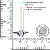 Oval Natural Stone Curved Art Deco Ring