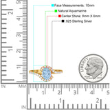 Oval Natural Stone Curved Art Deco Ring