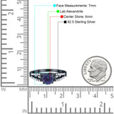 Vintage Style Round Natural Stone Ring