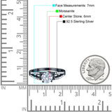 Vintage Style Round Natural Stone Ring